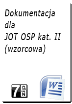 Dokumentacja dla JOT OSP kat. II